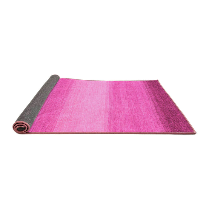 Sideview of Abstract Pink Modern Rug, abs1570pnk