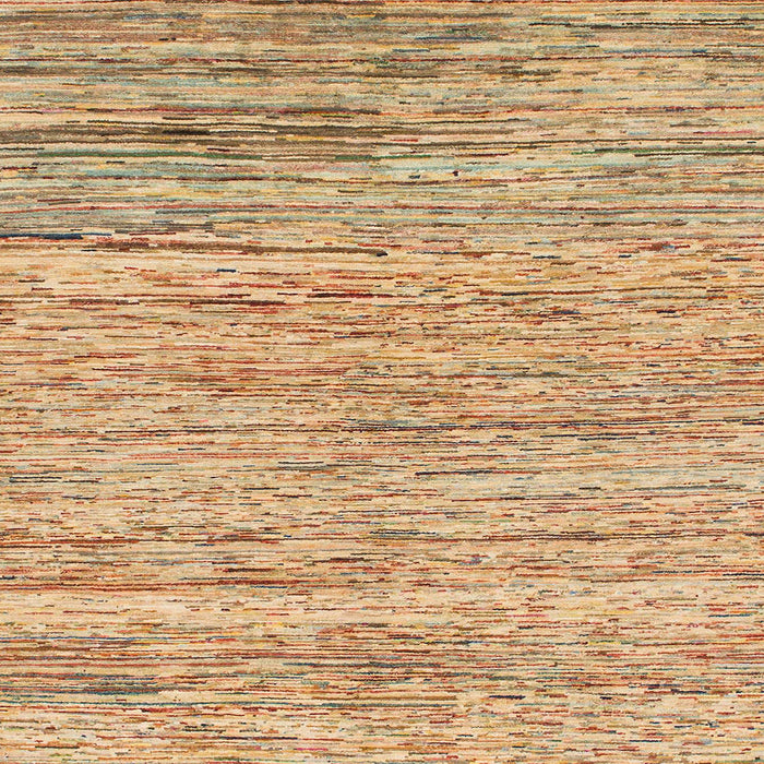 Square Machine Washable Abstract Chocolate Brown Rug, wshabs1571