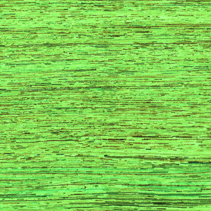 Machine Washable Abstract Green Modern Area Rugs, wshabs1571grn