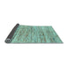 Sideview of Abstract Light Blue Modern Rug, abs1571lblu