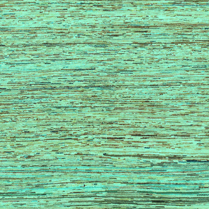 Machine Washable Abstract Turquoise Modern Area Rugs, wshabs1571turq
