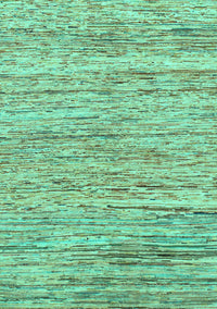 Abstract Turquoise Modern Rug, abs1571turq