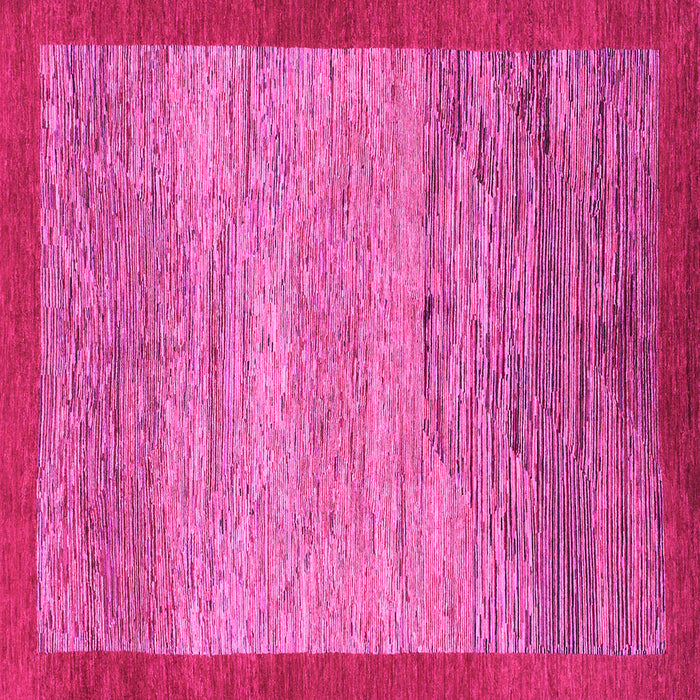 Square Abstract Pink Modern Rug, abs1572pnk