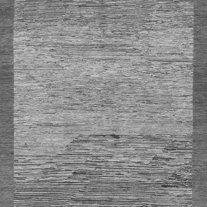 Machine Washable Abstract Gray Modern Rug, wshabs1572gry