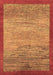 Machine Washable Abstract Brown Modern Rug, wshabs1572brn