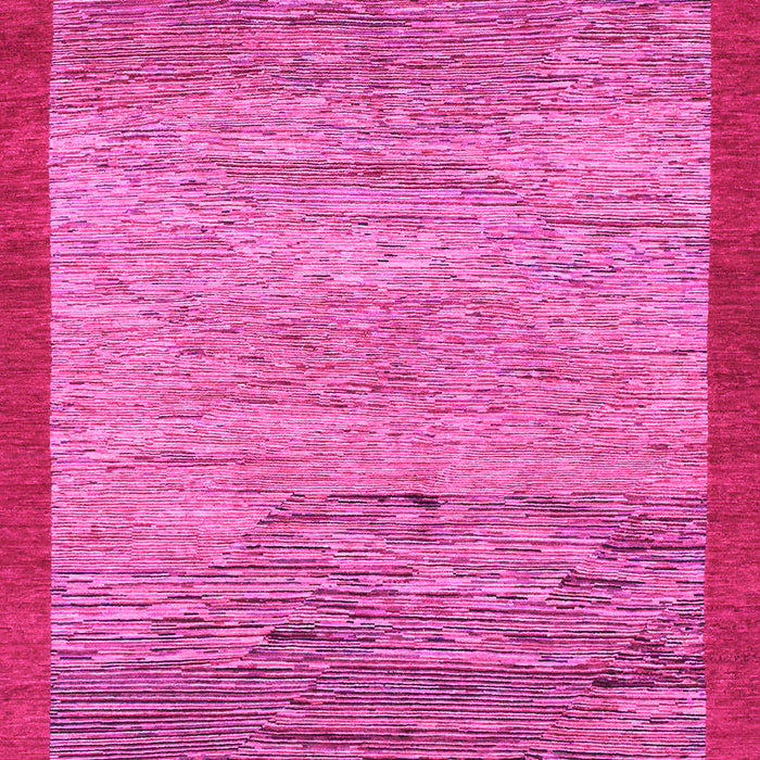 Machine Washable Abstract Pink Modern Rug, wshabs1572pnk