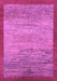 Machine Washable Abstract Purple Modern Area Rugs, wshabs1572pur