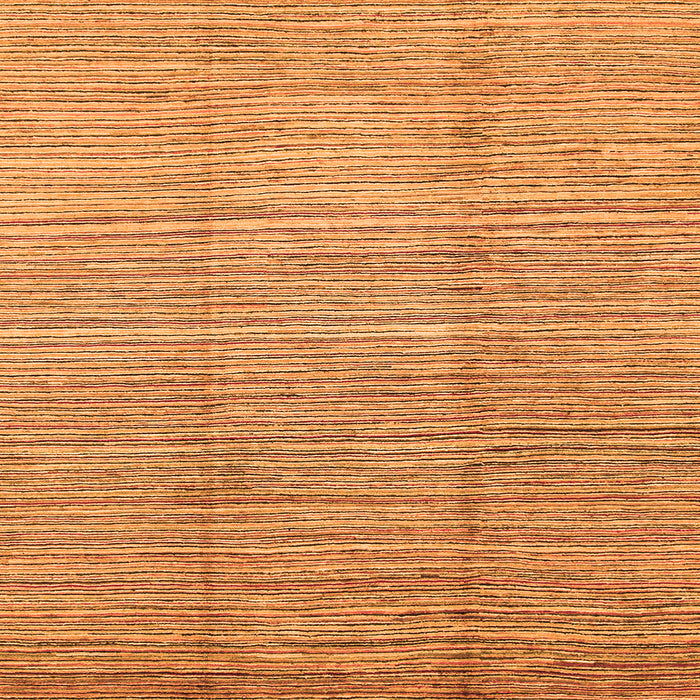 Square Machine Washable Abstract Orange Modern Area Rugs, wshabs1573org