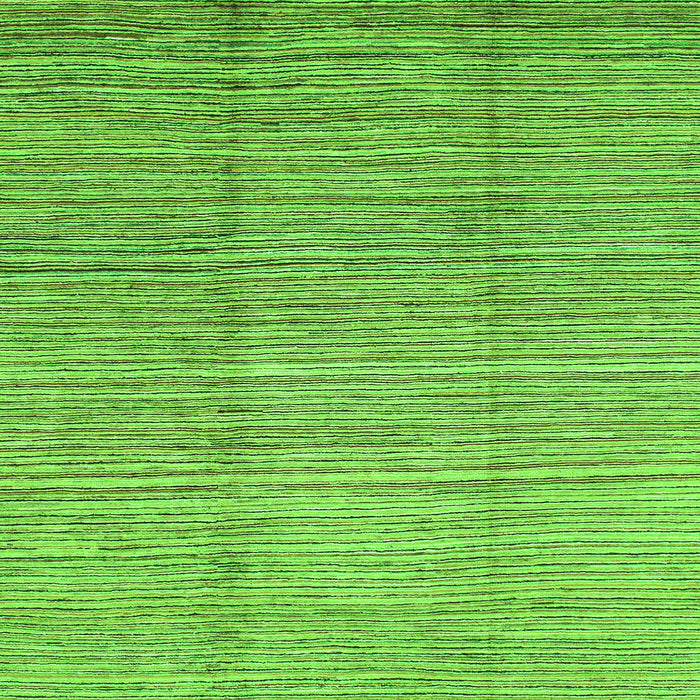 Square Abstract Green Modern Rug, abs1573grn