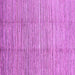 Square Machine Washable Abstract Purple Modern Area Rugs, wshabs1573pur