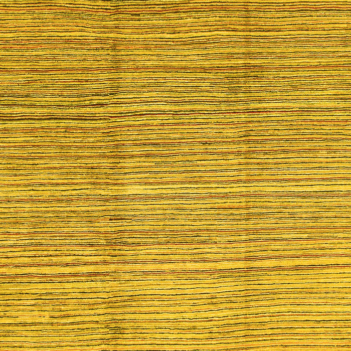 Machine Washable Abstract Yellow Modern Rug, wshabs1573yw