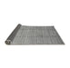 Sideview of Abstract Gray Modern Rug, abs1573gry