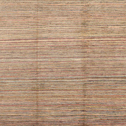 Square Abstract Yellow Modern Rug, abs1573