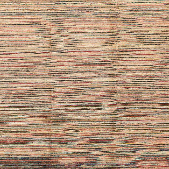 Square Abstract Yellow Modern Rug, abs1573