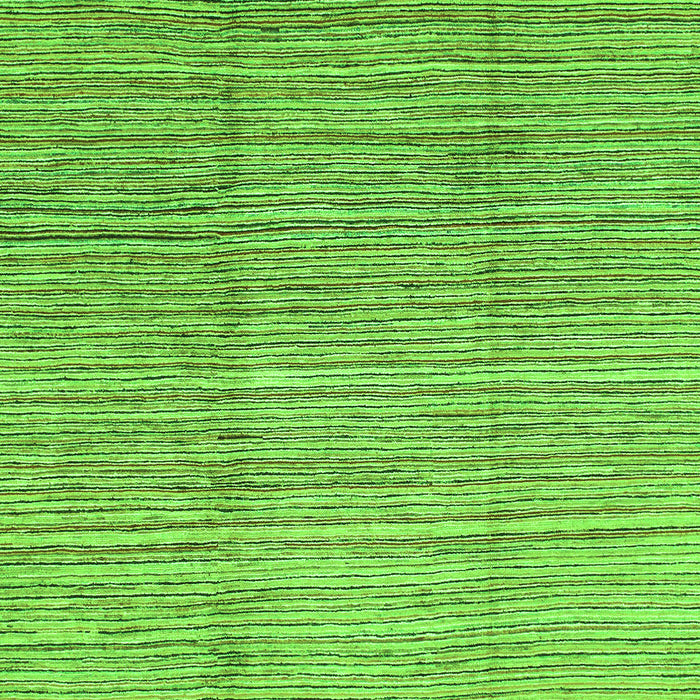 Machine Washable Abstract Green Modern Area Rugs, wshabs1573grn
