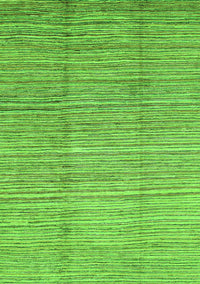 Abstract Green Modern Rug, abs1573grn