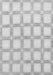 Machine Washable Checkered Gray Modern Rug, wshabs1575gry