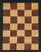 Machine Washable Abstract Bakers Brown Rug, wshabs1576
