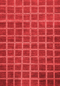 Checkered Red Modern Rug, abs1577red