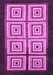 Machine Washable Abstract Purple Modern Area Rugs, wshabs1578pur