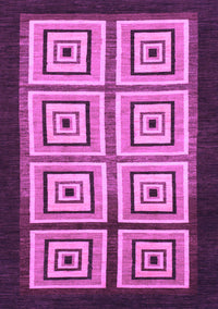 Abstract Purple Modern Rug, abs1578pur