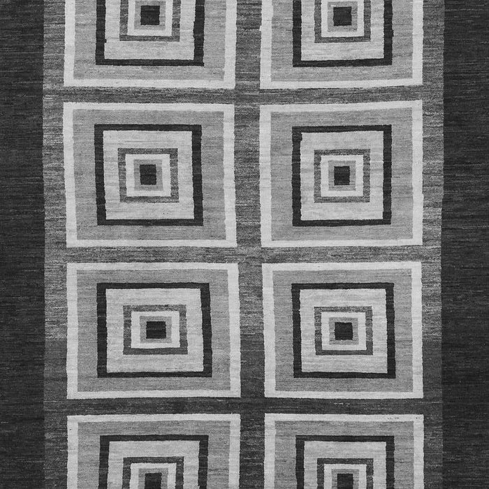 Machine Washable Abstract Gray Modern Rug, wshabs1578gry