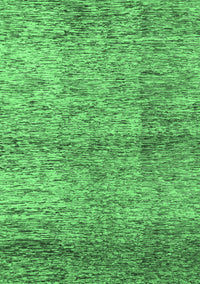 Abstract Emerald Green Modern Rug, abs1579emgrn