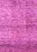 Machine Washable Abstract Pink Modern Rug, wshabs1579pnk