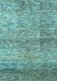 Abstract Light Blue Modern Rug, abs1579lblu