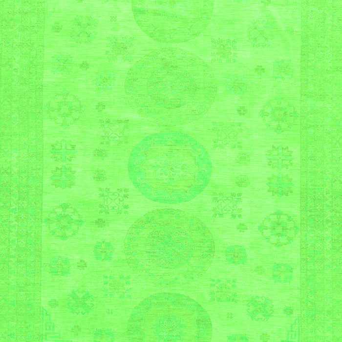 Abstract Green Modern Rug, abs157grn