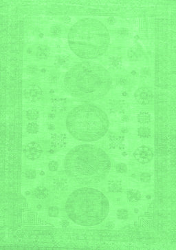 Abstract Emerald Green Modern Rug, abs157emgrn