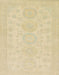 Abstract Brown Gold Modern Rug, abs157