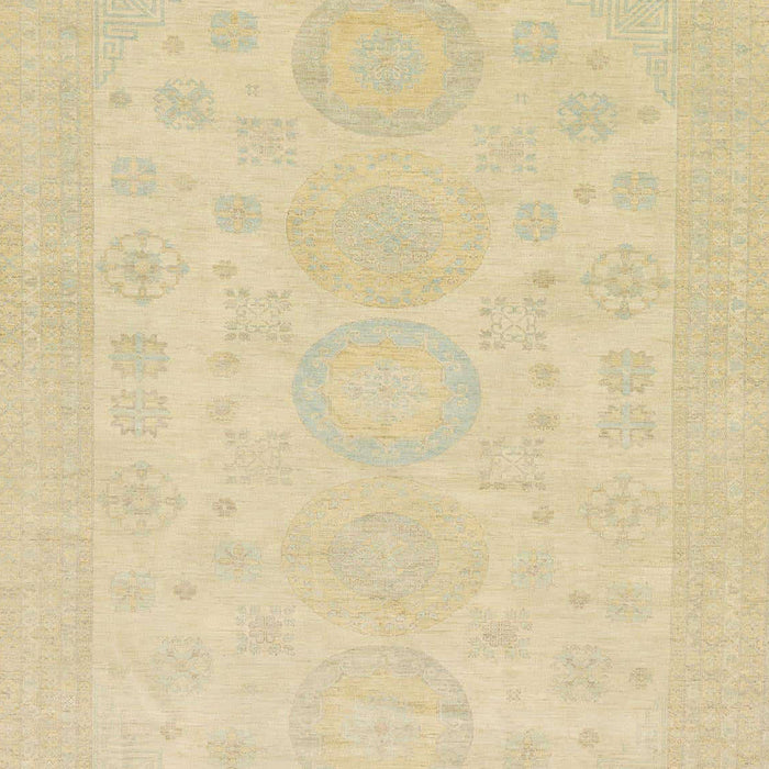 Abstract Brown Gold Modern Rug, abs157