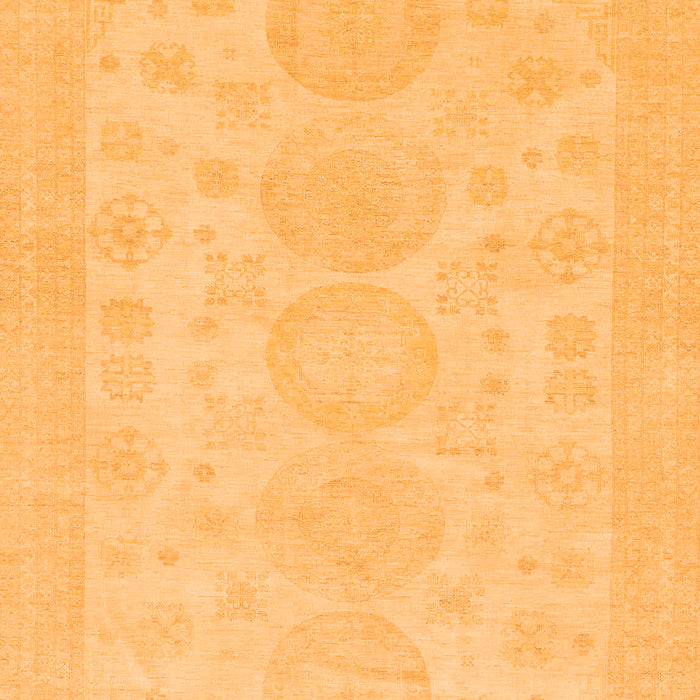 Machine Washable Abstract Orange Modern Area Rugs, wshabs157org