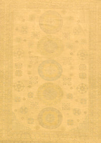 Abstract Brown Modern Rug, abs157brn