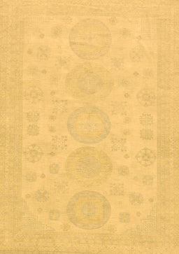 Abstract Brown Modern Rug, abs157brn