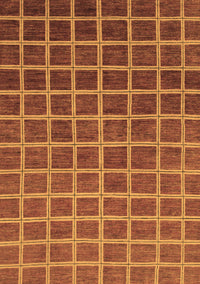 Checkered Brown Modern Rug, abs1580brn