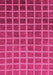 Checkered Pink Modern Rug, abs1580pnk