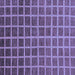 Square Machine Washable Checkered Blue Modern Rug, wshabs1580blu