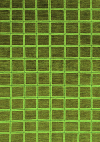 Checkered Green Modern Rug, abs1580grn