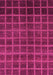 Machine Washable Abstract Pink Modern Rug, wshabs1581pnk