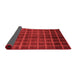 Abstract Red Modern Area Rugs