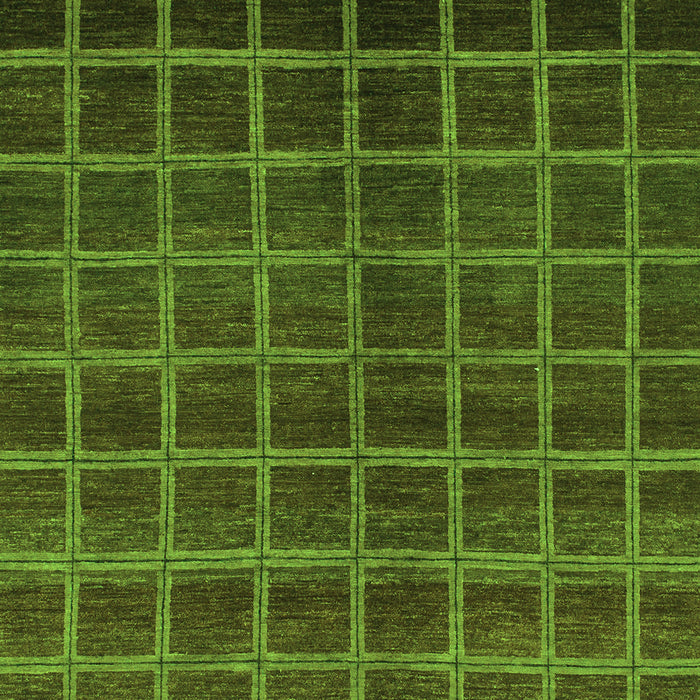 Abstract Green Modern Rug, abs1581grn