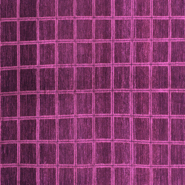 Square Machine Washable Abstract Purple Modern Area Rugs, wshabs1581pur
