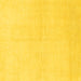 Square Solid Yellow Modern Rug, abs1582yw