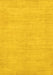 Solid Yellow Modern Rug, abs1583yw