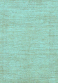 Solid Light Blue Modern Rug, abs1583lblu