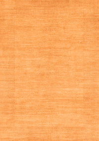 Solid Orange Modern Rug, abs1583org