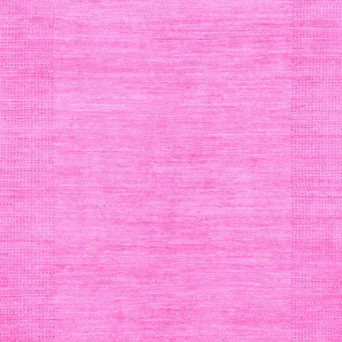 Machine Washable Solid Pink Modern Rug, wshabs1583pnk