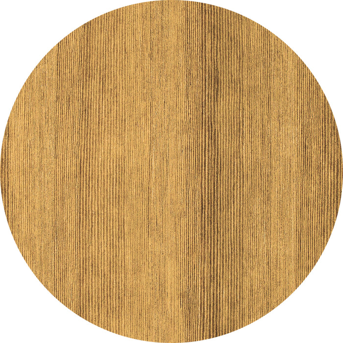 Round Abstract Brown Modern Rug, abs1584brn